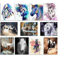 Horse paint By Number Kits