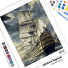 Sailing Boat Paint By Number Kit