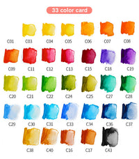 Foldable Watercolour Paints 18/25/33/42 Set
