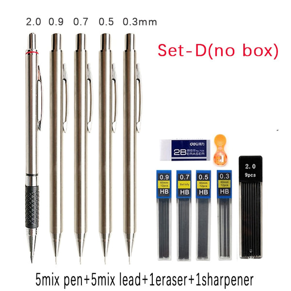 Metal Mechanical Pencil Sets